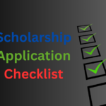 Scholarship Application Checklist 2025